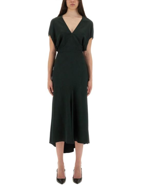 25FW 빅토리아 베컴 원피스 1325WDR006381A DARKPINE Green