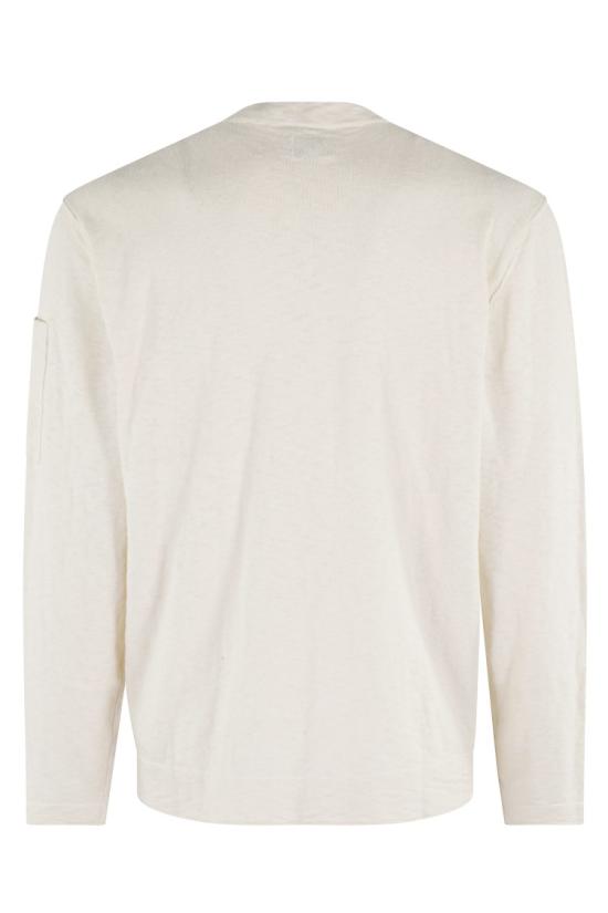 25SS 씨피 컴퍼니 스웨터 18CMKN302A 110373A 096 Neutrals - C.P. COMPANY