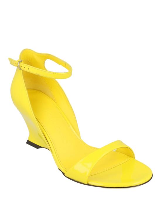  살바토레 페라가모 샌들 01G484 766347 1C 70009 6 5 Yellow - SALVATORE FERRAGAMO