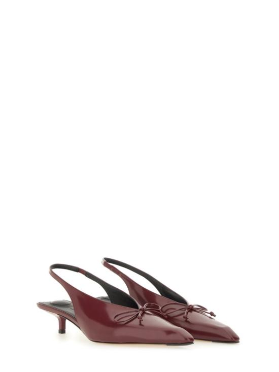 25FW 자크뮈스 힐/펌프스 FOW00138AC1 8A03490 Burgundy - JACQUEMUS