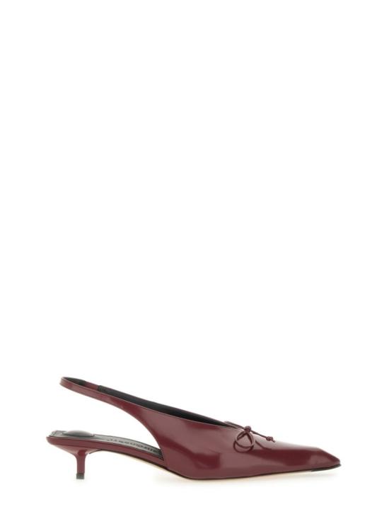 25FW 자크뮈스 힐/펌프스 FOW00138AC1 8A03490 Burgundy