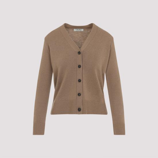 25FW 막스마라 가디건 2529346021600 12034 Brown - MAX MARA