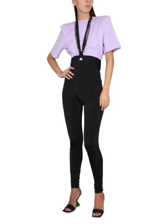  디 아티코 스트레이트 팬츠 232WCP117 E069100 Black - THE ATTICO