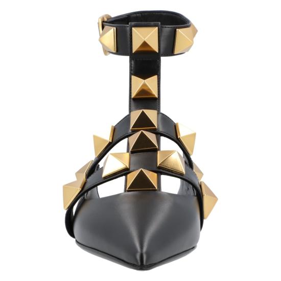  발렌티노 가라바니 뮬/슬리퍼 WW2S0BY5ZWM0NO Black - VALENTINO GARAVANI