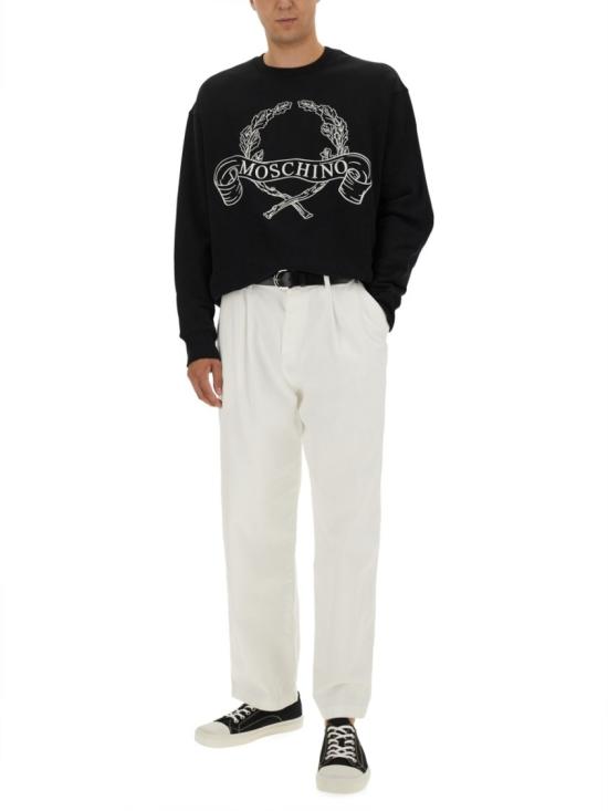 25FW 모스키노 탑 17025228 1555 Black - MOSCHINO