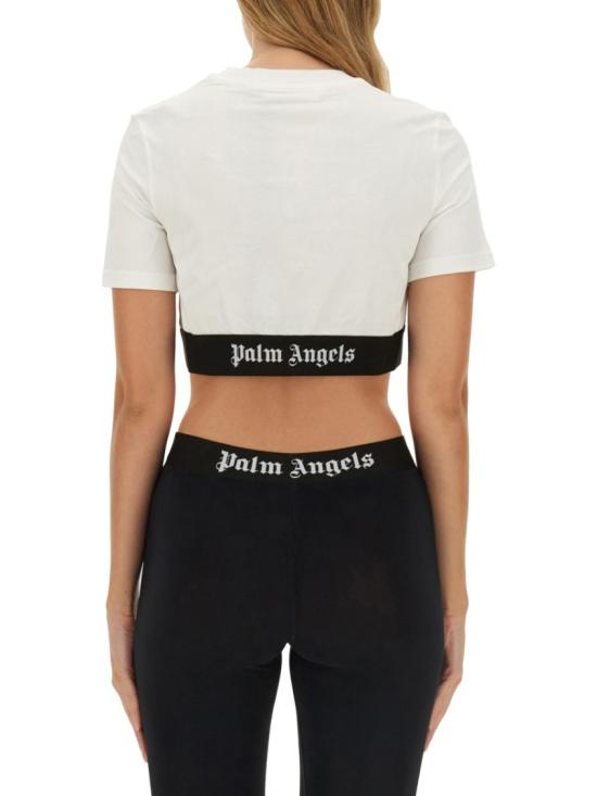  팜앤젤스 반팔 티셔츠 PWAA067 C99JER0010310 White - PALM ANGELS
