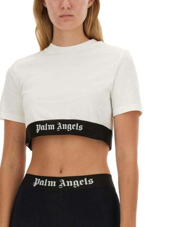  팜앤젤스 반팔 티셔츠 PWAA067 C99JER0010310 White - PALM ANGELS