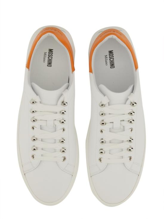  모스키노 스니커즈 MB15012G0M GAA10A White - MOSCHINO