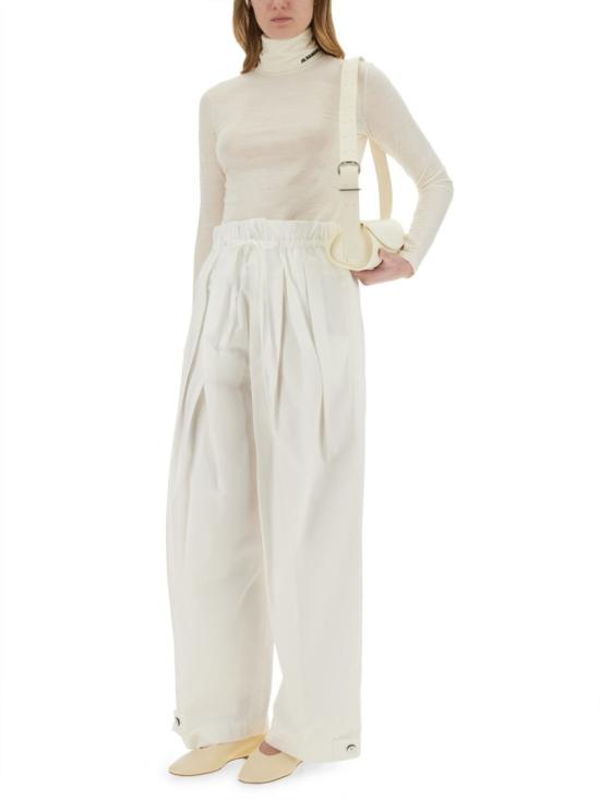 25SS 질샌더 스트레이트 팬츠 J02KA0221 J45002100 White - JIL SANDER