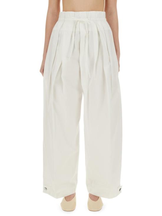 25SS 질샌더 스트레이트 팬츠 J02KA0221 J45002100 White