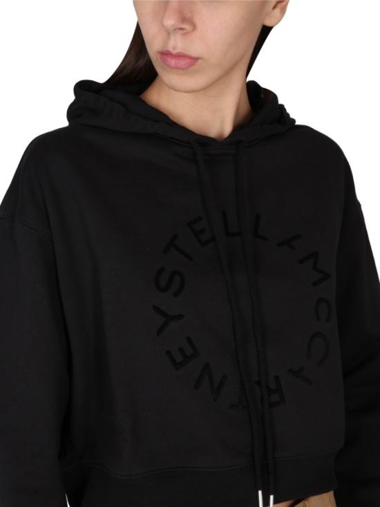  스텔라 맥카트니 후드 티셔츠 6J01623 SPX581000 Black - STELLA MCCARTNEY