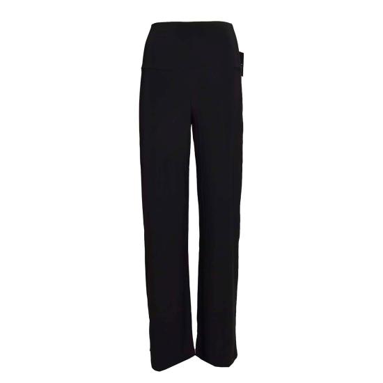 25SS 노마카말리 스트레이트 팬츠 KK4257PL111001 BLACK Black - NORMA KAMALI