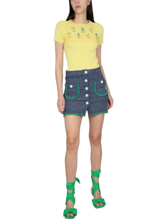  코르미오 반팔 티셔츠 DIAMOND ZOLFO Yellow - CORMIO
