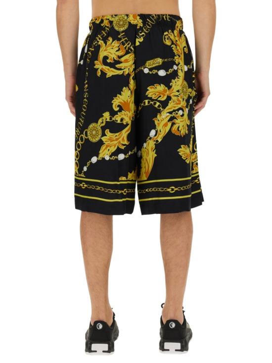  베르사체 숏팬츠 75GAD107 NS318G89 Black - VERSACE