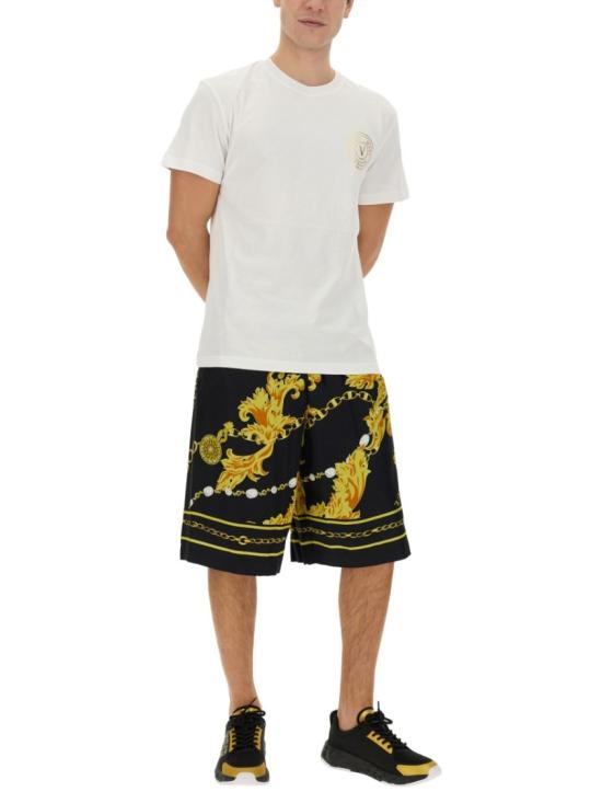  베르사체 숏팬츠 75GAD107 NS318G89 Black - VERSACE