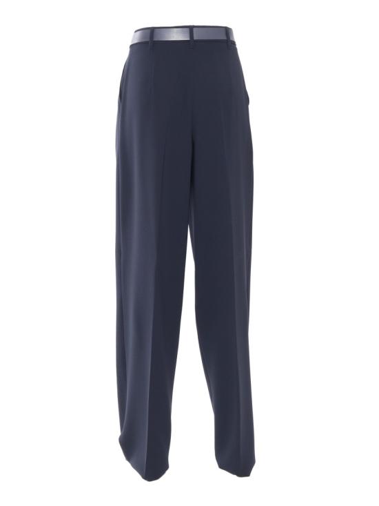 25SS 막스마라 스트레이트 팬츠 2516131011600 Blue - MAX MARA