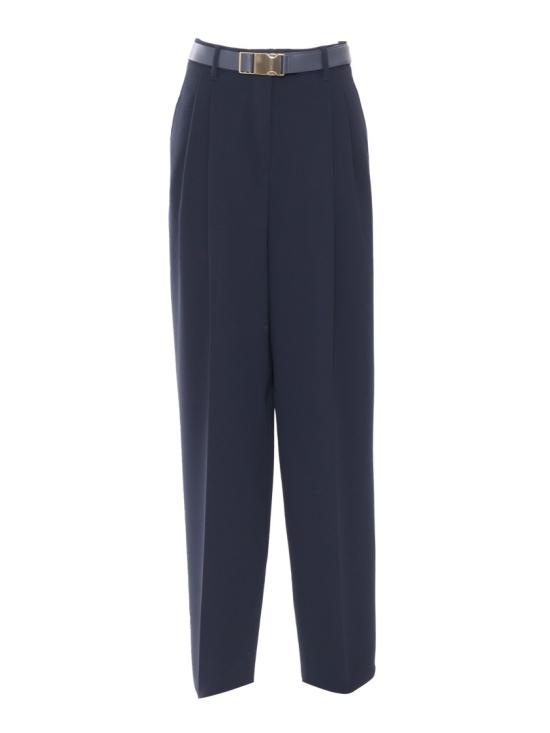 25SS 막스마라 스트레이트 팬츠 2516131011600 Blue
