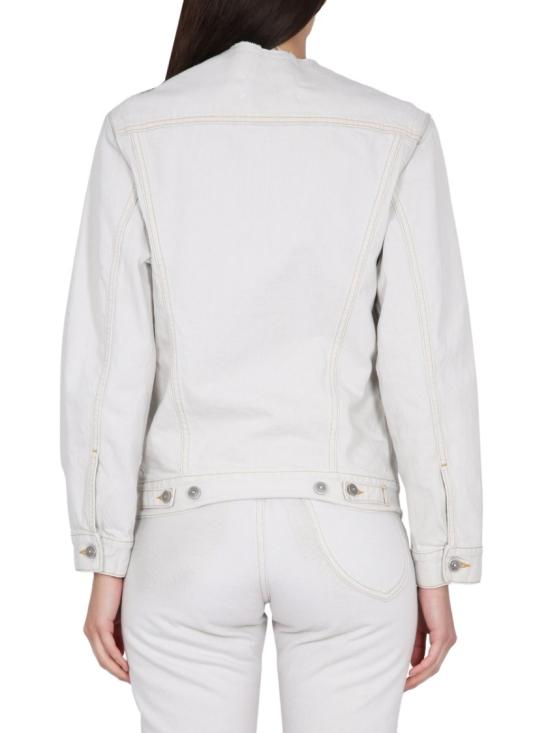  마르지엘라 데님 자켓 S50AM0587 S30857961 White - MAISON MARGIELA