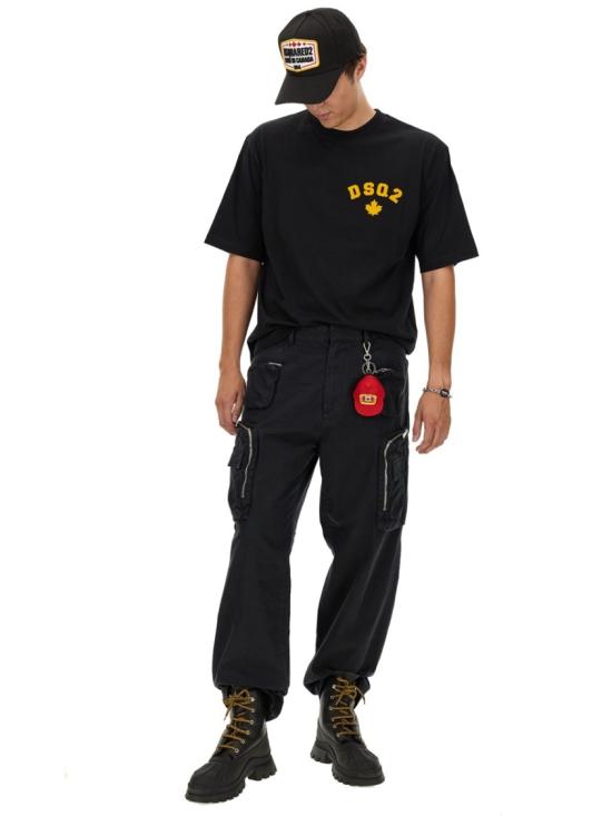  디스퀘어드2 스트레이트 팬츠 S74KB0971 S41794900 Black - DSQUARED2