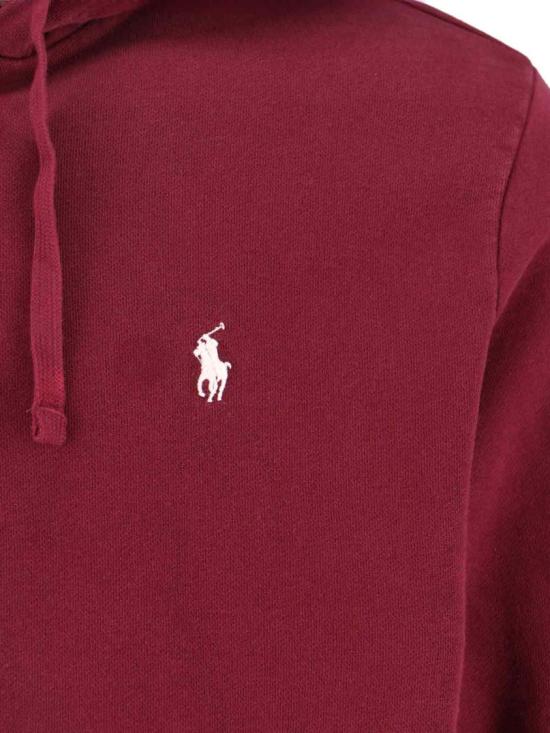 25FW 폴로 랄프로렌 후드 티셔츠 710 916692021 Burgundy - POLO RALPH LAUREN