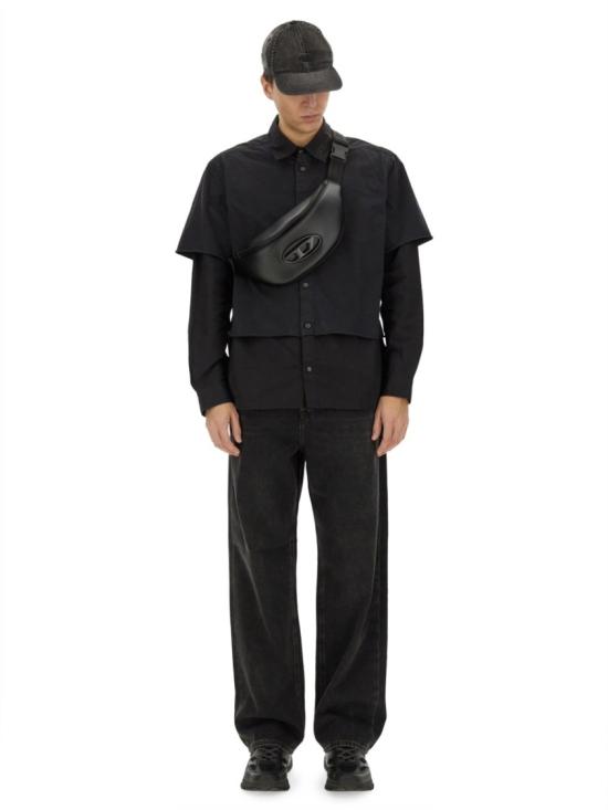25SS 디젤 긴팔 셔츠 A16199 0KNAI9XX Black - DIESEL