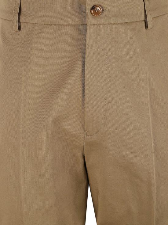  겐조 스트레이트 팬츠 FD65PA205M9CA13 Brown - KENZO