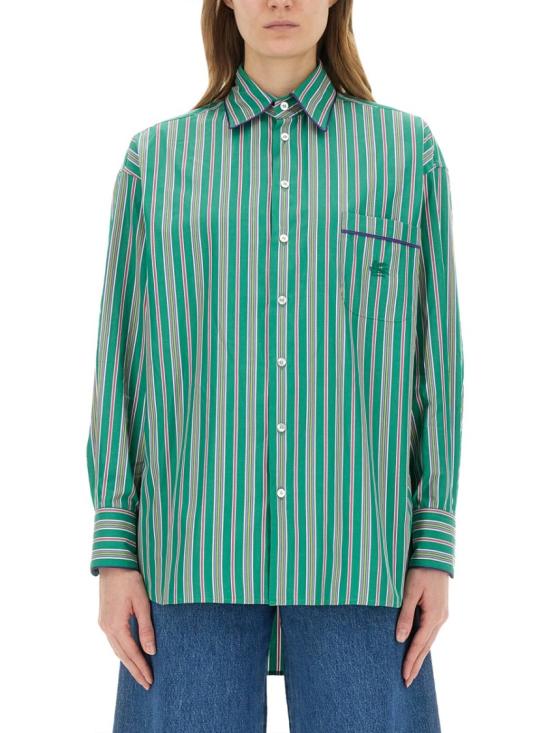 에트로 셔츠 WRIA0028 99TR576S9890 Green