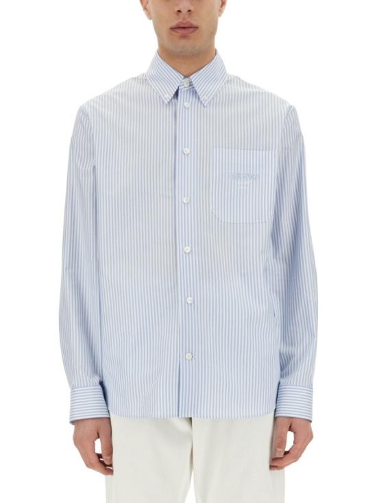 25SS 베르사체 긴팔 셔츠 1016210 1A134505UD30 Blue