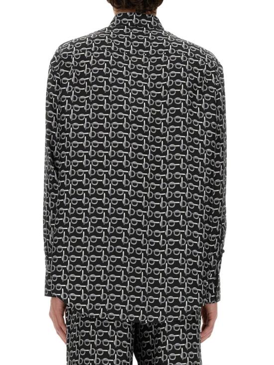  버버리 긴팔 셔츠 8087852 B9593 Black - BURBERRY
