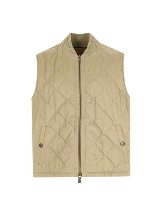 25FW 버버리 퀼팅 개버딘 질레 8110181C2981 Neutrals