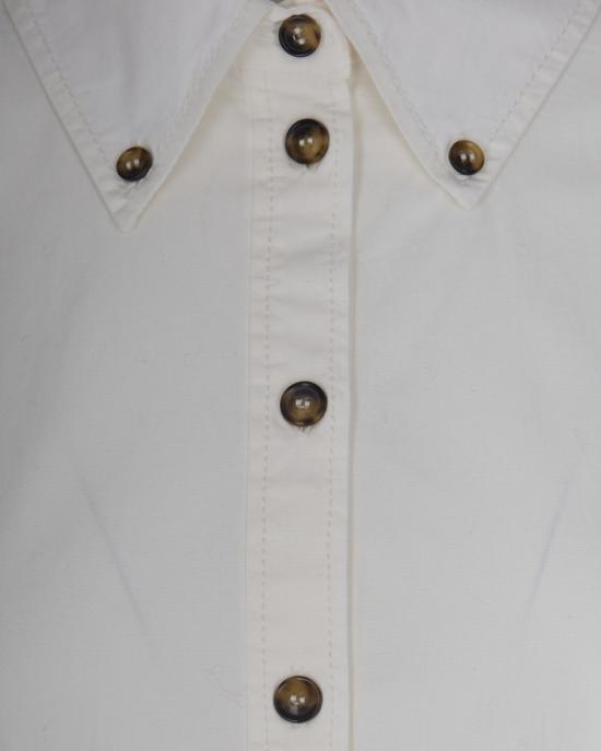 25FW 가니 셔츠 956615 White - GANNI