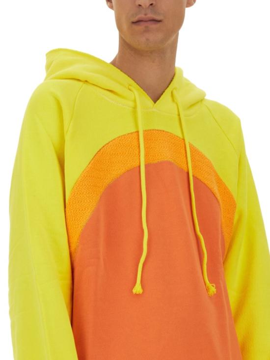  이알엘 후드 티셔츠 ERL07T023 ORANGE Red - ERL