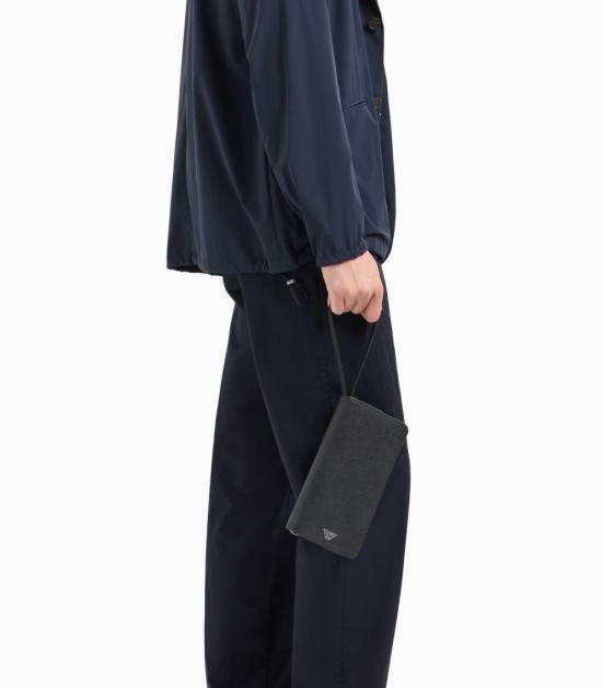 25SS 엠포리오 아르마니 크로스백 EM000987 AF13805 001 Black - EMPORIO ARMANI