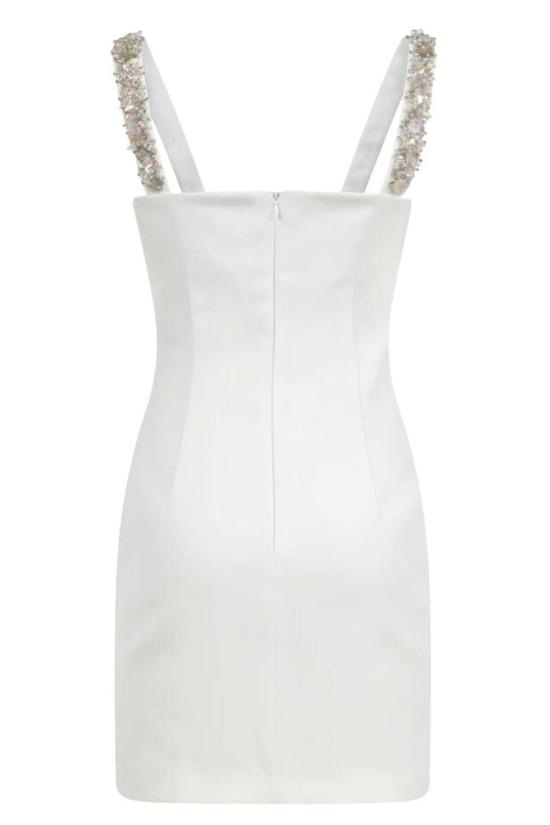  아멘쿠튀르 숏 원피스 AMS24419 094 White - AMEN COUTURE