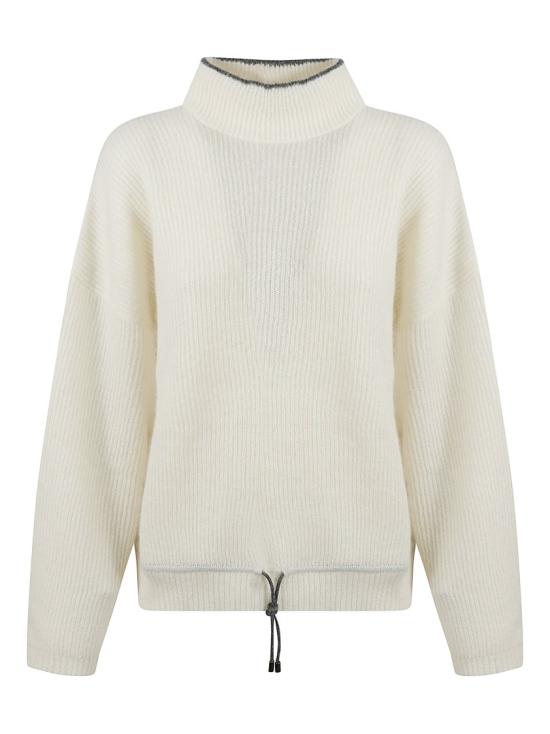  브루넬로 쿠치넬리 터틀넥 M2I195604 CEN46 White