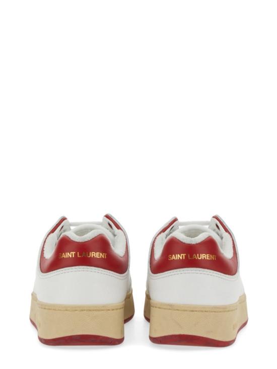 생로랑 SL 61 로우 스니커즈 713600 2W4AA9226 White - SAINT LAURENT