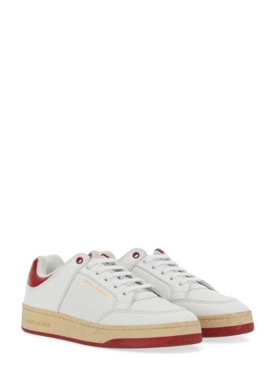  생로랑 SL 61 로우 스니커즈 713600 2W4AA9226 White - SAINT LAURENT