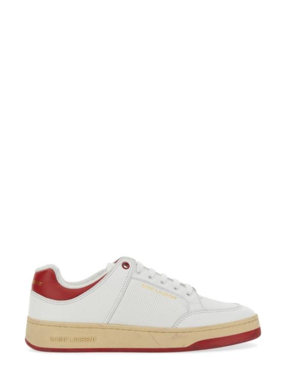  생로랑 SL 61 로우 스니커즈 713600 2W4AA9226 White - SAINT LAURENT