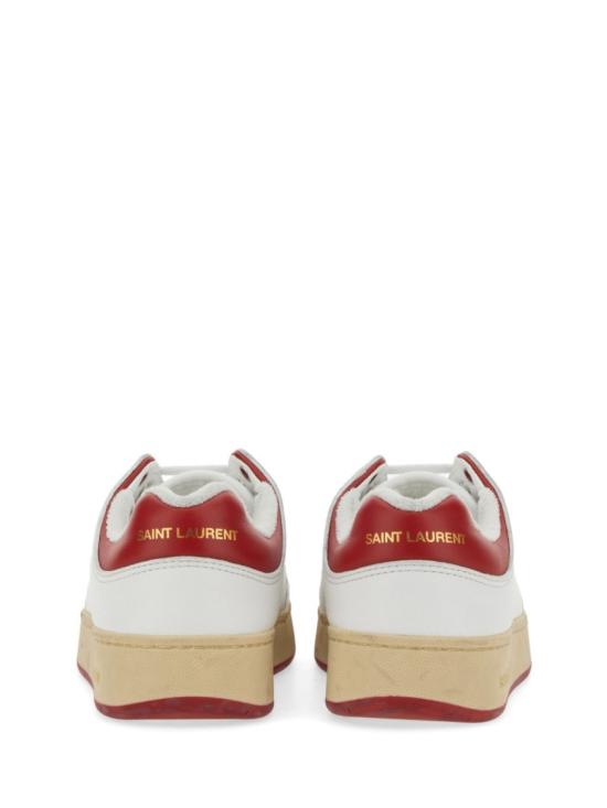  생로랑 SL 61 로우 스니커즈 713600 2W4AA9226 White - SAINT LAURENT