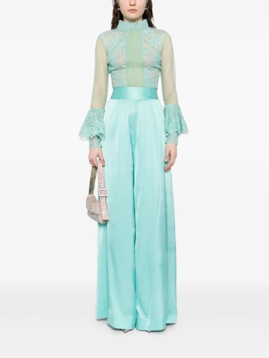  사이드 코베이시 점프수트 코코 팬츠와 레이스 바디수트 - SAIID KOBEISY