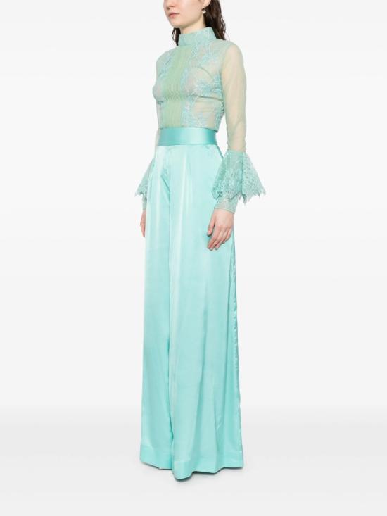  사이드 코베이시 점프수트 코코 팬츠와 레이스 바디수트 - SAIID KOBEISY