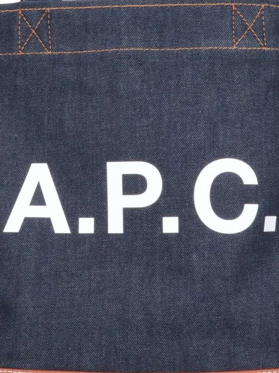 25FW 아페쎄 악셀 토트백 CODDP M61444CAF Blue - A.P.C.