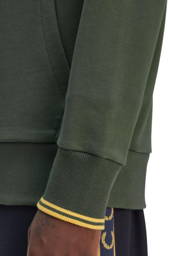  프레드페리 후드 티셔츠 M2643 Green - FRED PERRY