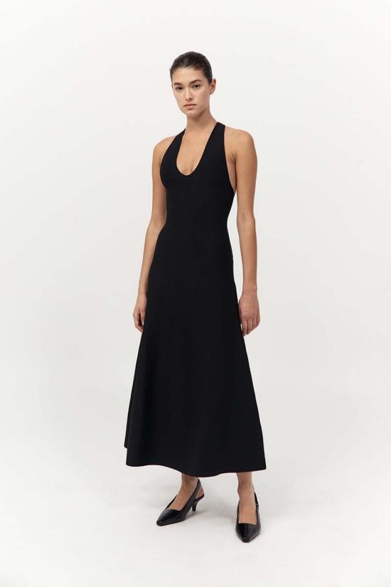  세인트아그니 롱 원피스 세인트 아그니 스컬프트 니트 드레스 - ST.AGNI