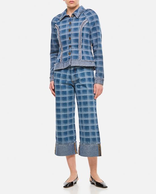  몰리 고다드 데님 자켓 MGSS2464BLUE Blue - MOLLY GODDARD