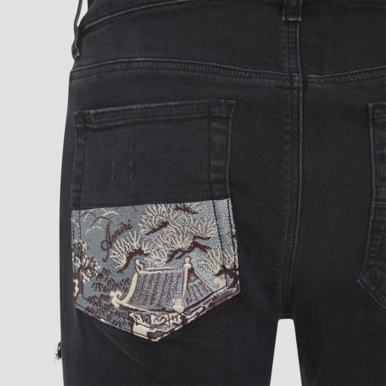 25FW 아미리 데님 AMDNSY1172 Black - AMIRI