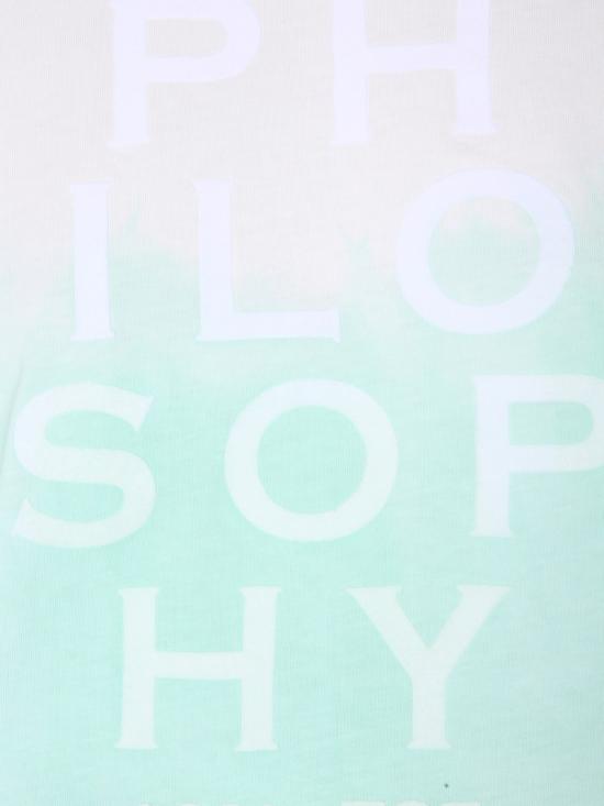  필로소피 반팔 티셔츠 07057146 1371 GREEN - PHILOSOPHY