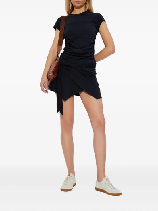 25FW 이자벨마랑 미디 원피스 TS0275FAA1N41I 01BK BLACK Black