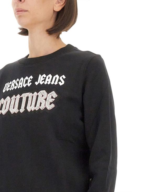  베르사체 긴팔 티셔츠 77HAIC02 CF00C899 Black - VERSACE
