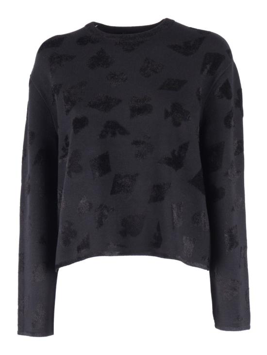 25FW 엠포리오 아르마니 스웨터 EW002761AF19924 Black